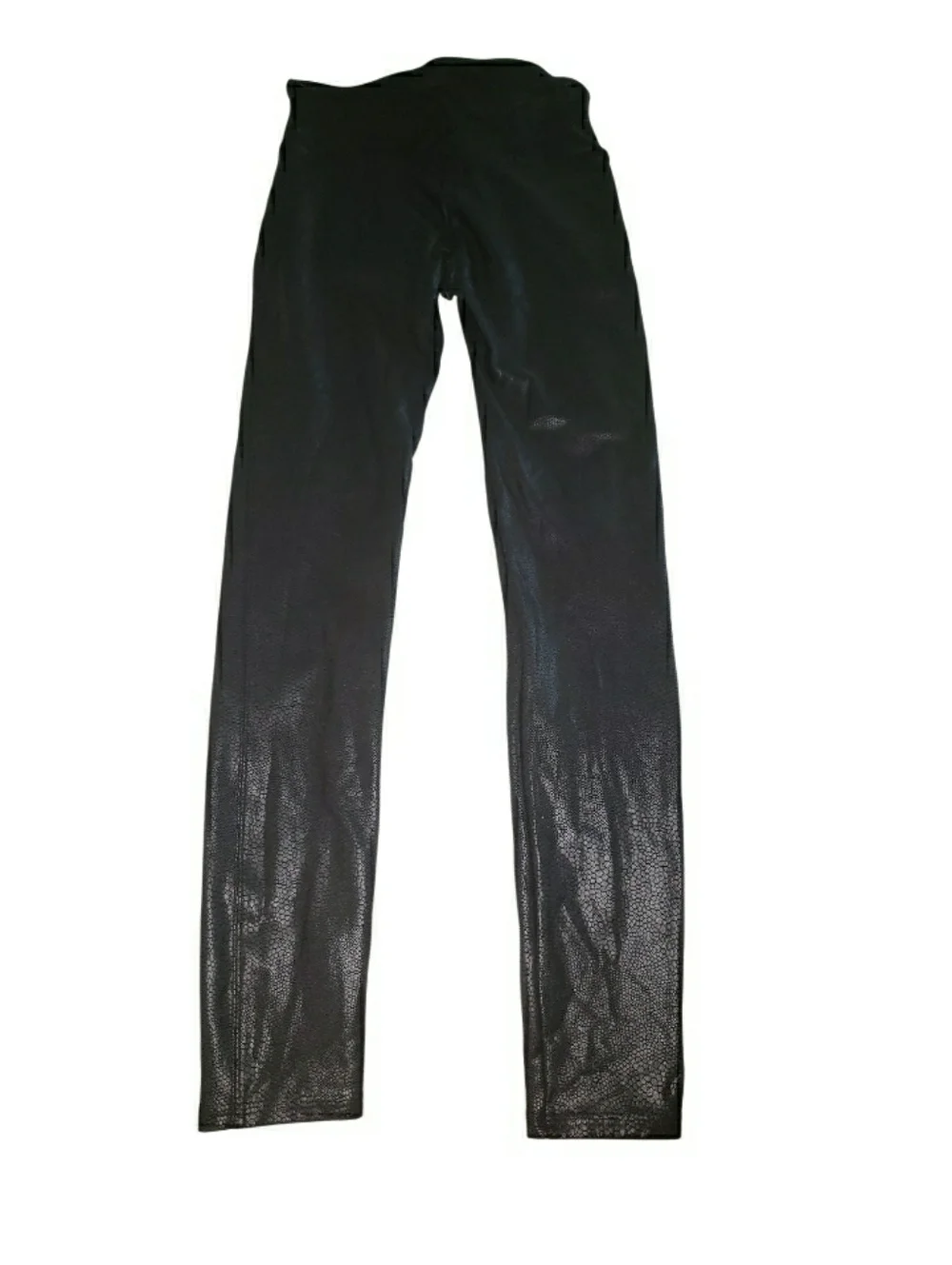 Spanx- Faux Leather Matte Snake Leggings- M